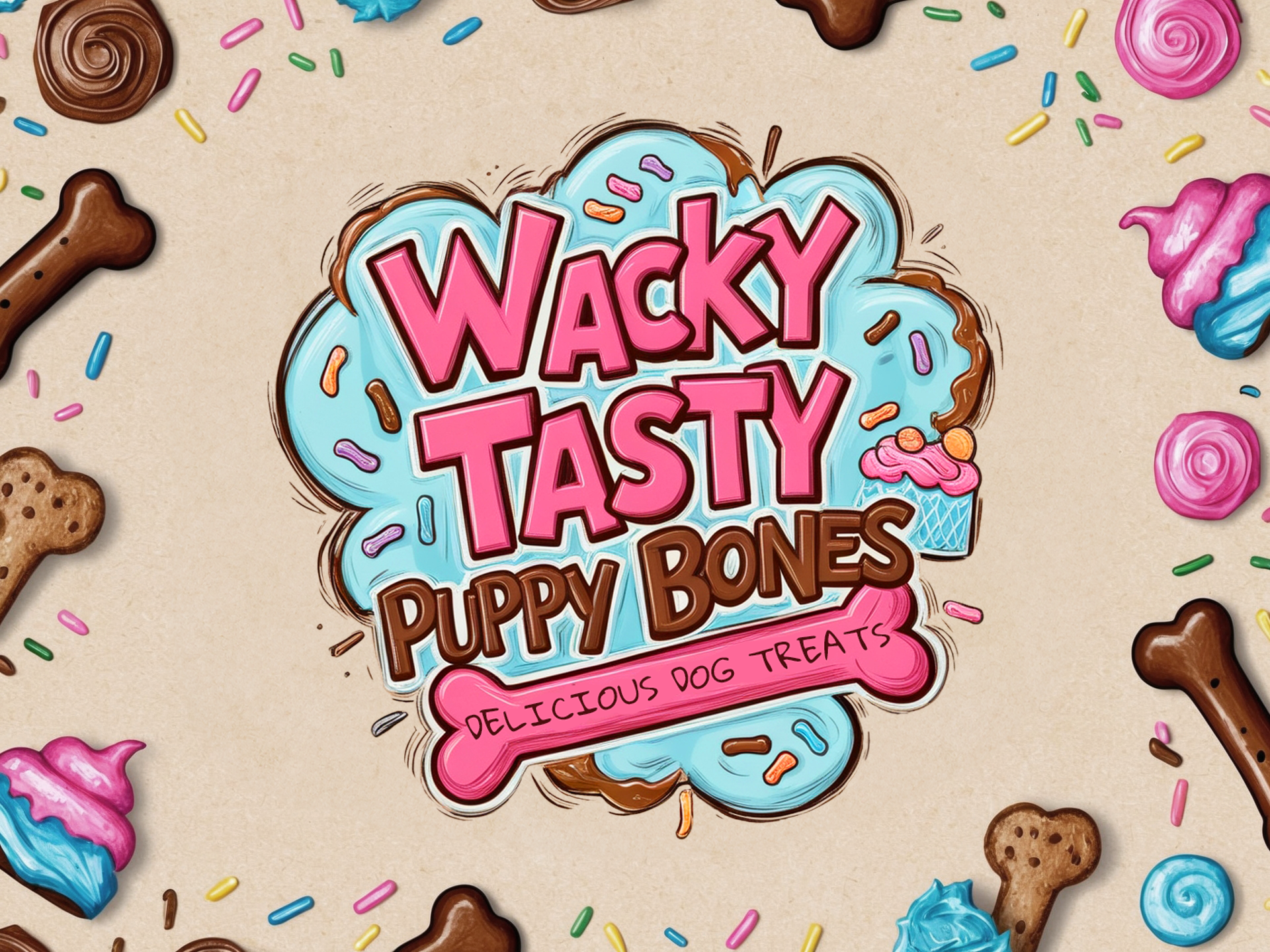 Wacky Tasty Puppy Bones banner