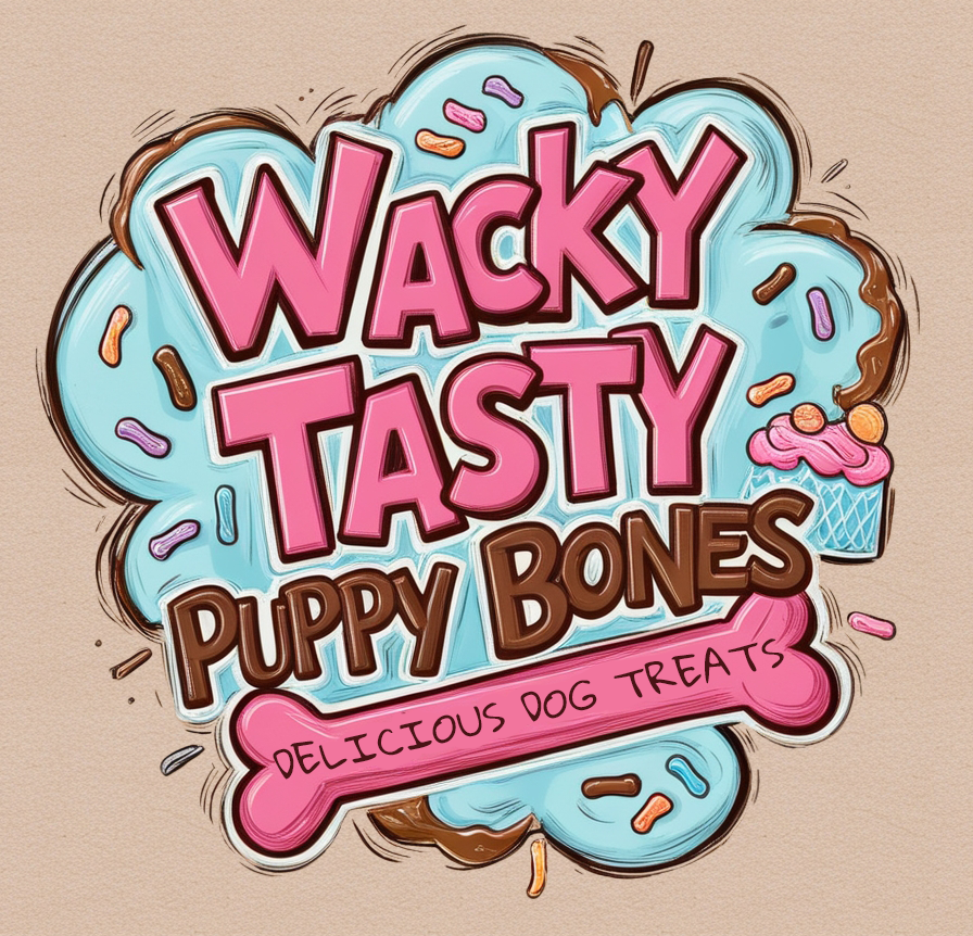 Wacky Tasty Puppy Bones logo