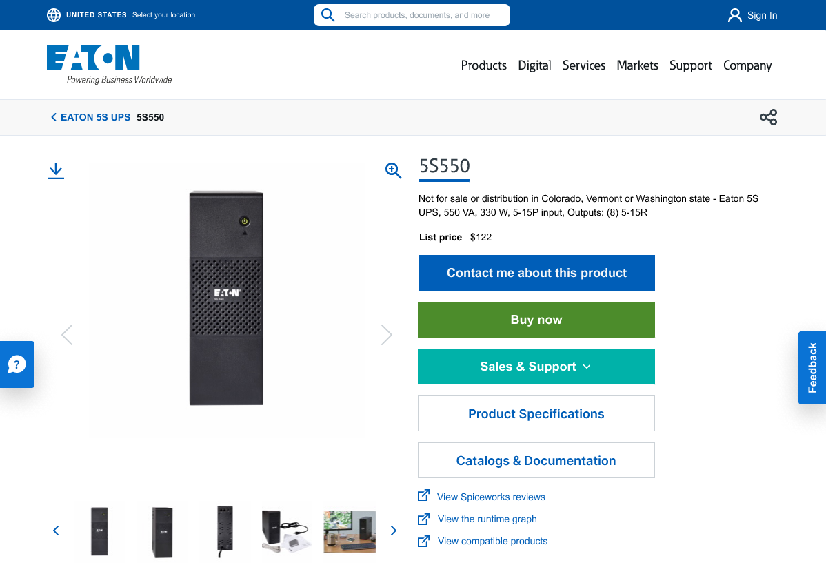 Eaton Product Support