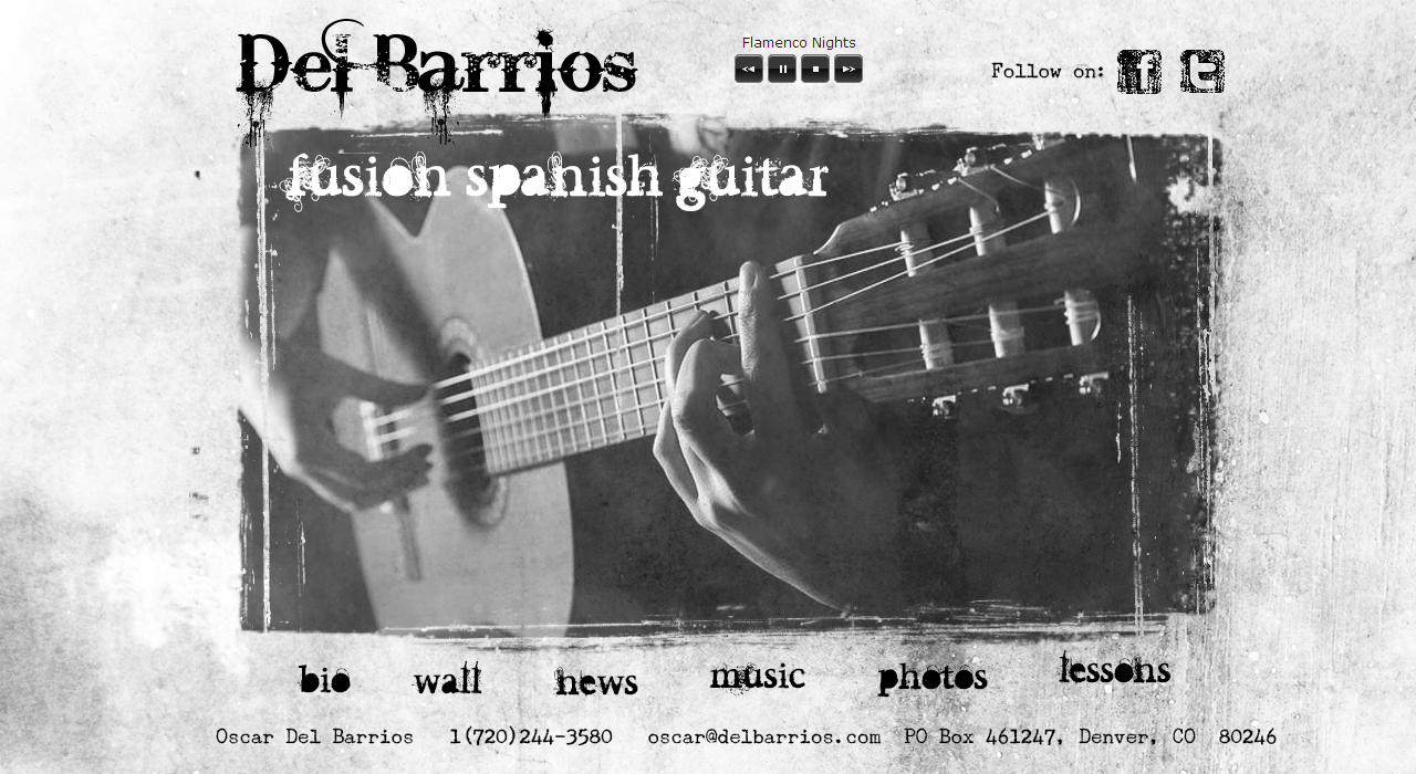 Del Barrios homepage